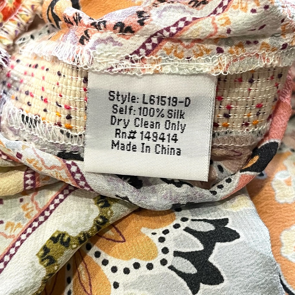 Johnny Was Jade Lucero silk wide leg crop pants - Picture 7 of 7